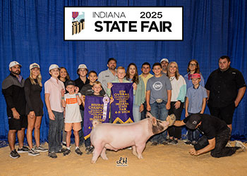 5TH OVERALL CROSSBRED BARROW
2025 IN STATE FAIR
