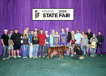 CHAMPION DUROC BARROW
2025 IN STATE FAIR